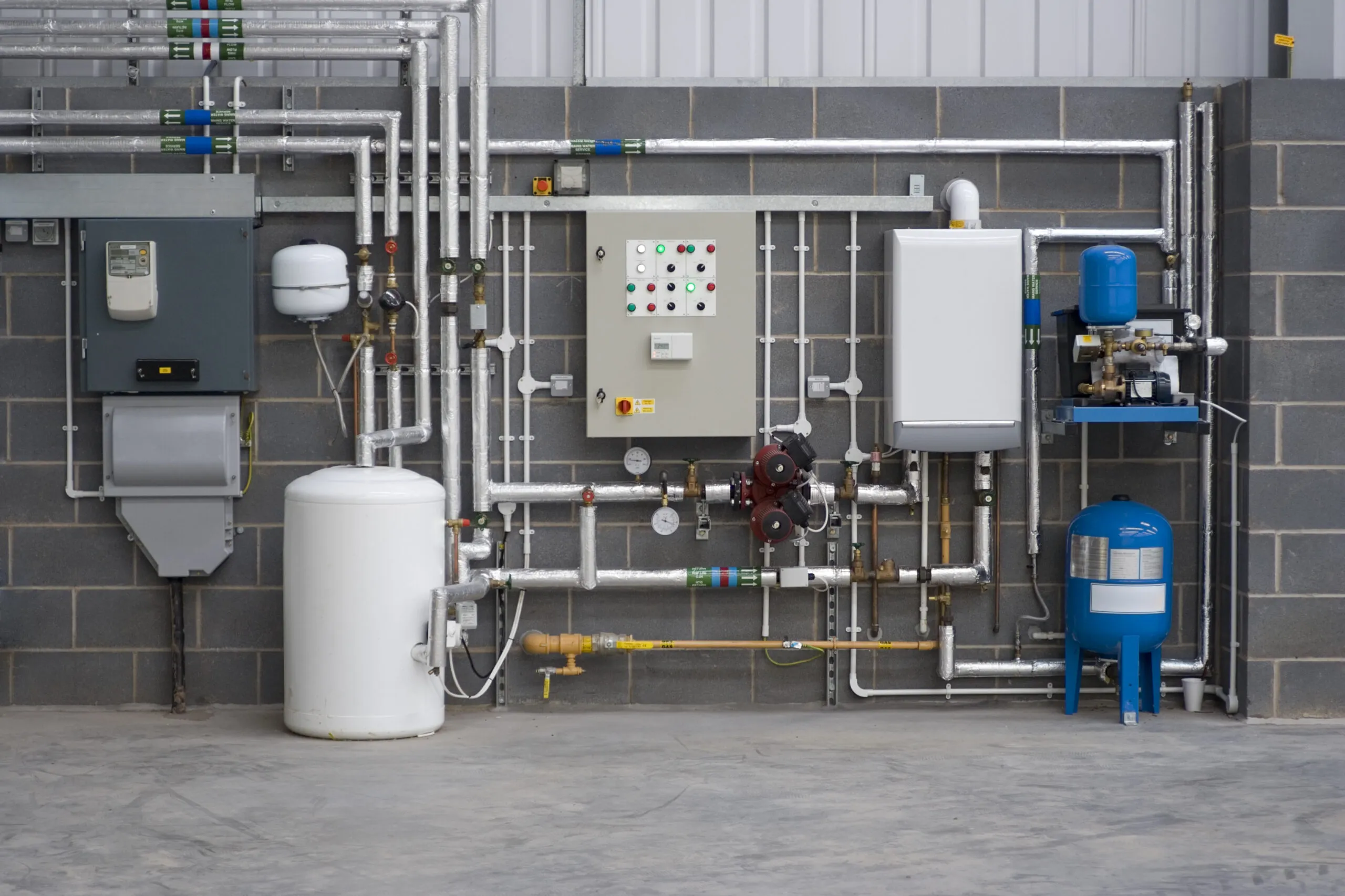 Services in new factory